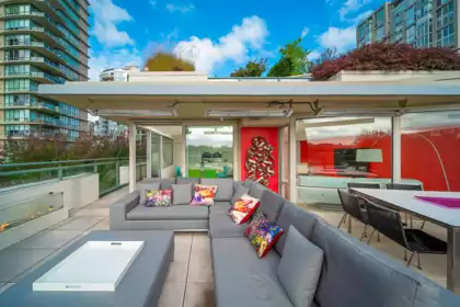 Garage Interior Photo of 606 1288 Marinaside Crescent, Vancouver, BC
