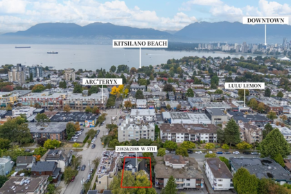 2182 W 5th Avenue, Vancouver, BC, Vancouver — Single Family Residence for sale