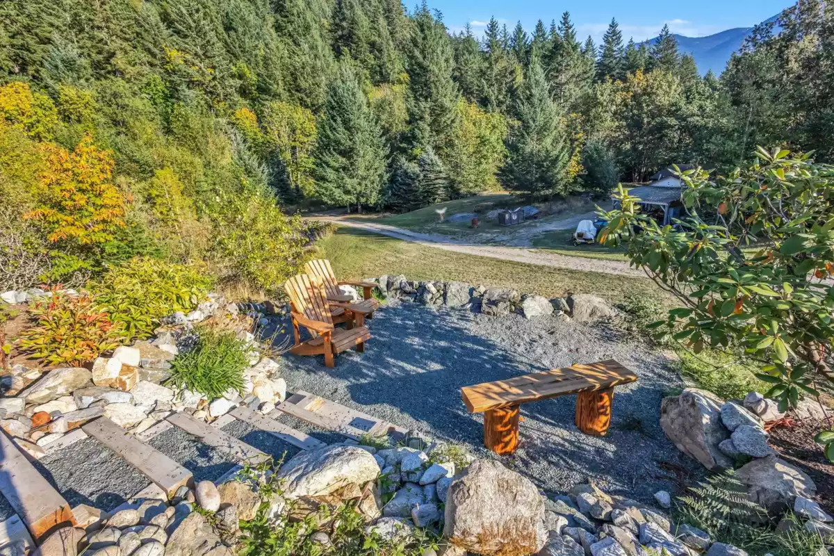 Aerial View of 21800 Union Bar Road, Hope, BC