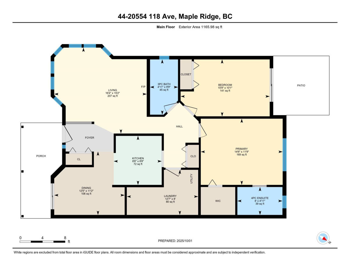 Outdoor Patio Photo of 44 20554 118 Avenue, Maple Ridge, BC