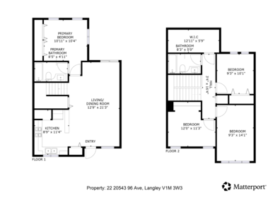 Playground / Recreational Area Near 22 20543 96 Avenue, Langley, BC