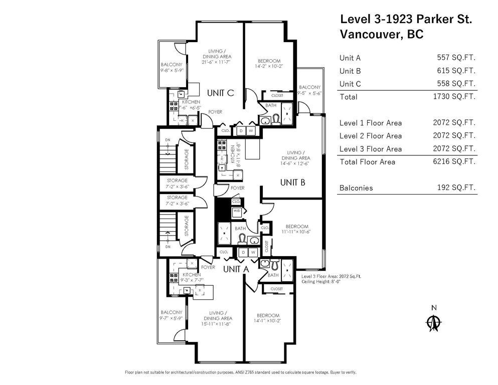 Playground / Recreational Area Near 1923 Parker Street, Vancouver, BC