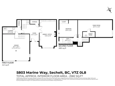 Primary Bathroom Photo of 5803 Marine Way, Sechelt, BC