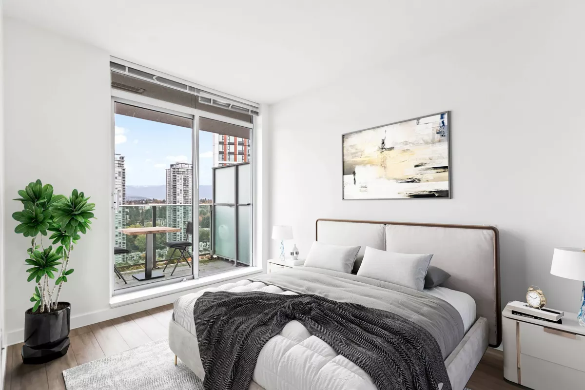 Exterior Rear Photo of 2406 13655 Fraser Highway, Surrey, BC