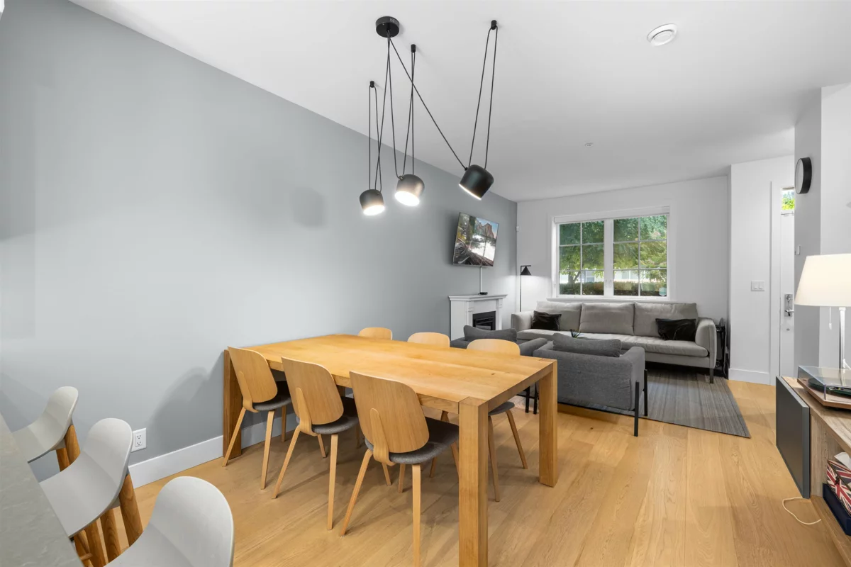 Dining Area Photo of 6 1133 Ridgewood Drive, North Vancouver, BC
