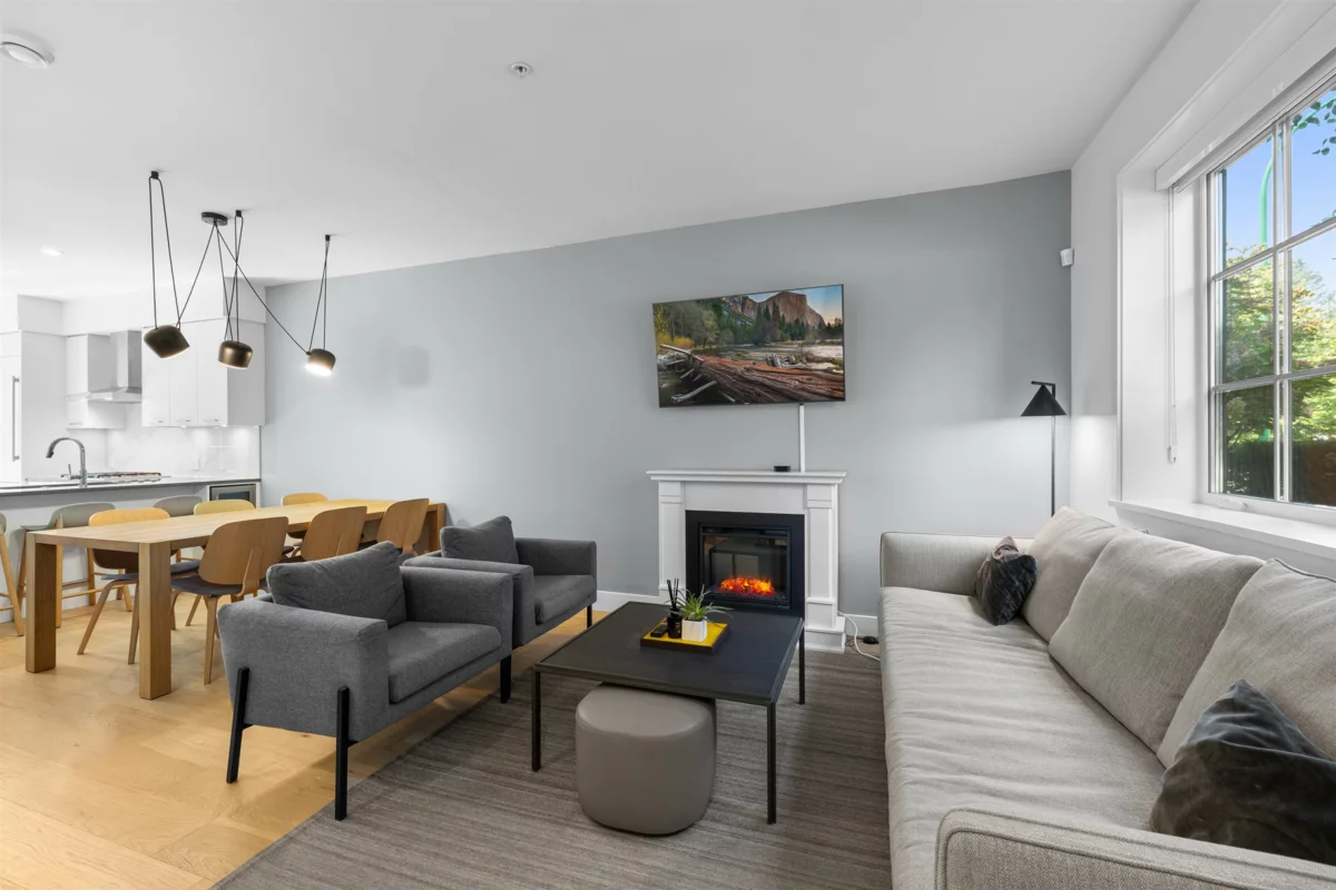 Exterior Rear Photo of 6 1133 Ridgewood Drive, North Vancouver, BC