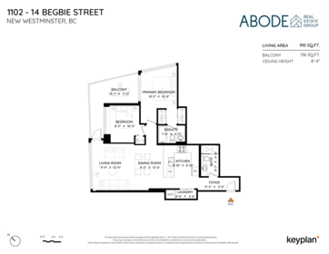 1102 14 Begbie Street, New Westminster, BC, New Westminster — Apartment/Condo for sale