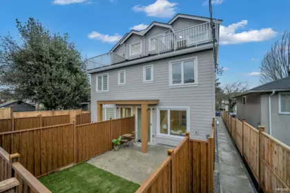 3 1577 E 58th Avenue, Vancouver, BC, Vancouver — Townhouse for sale