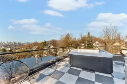 Outdoor Deck Photo of 2 1841 Parker Street, Vancouver, BC