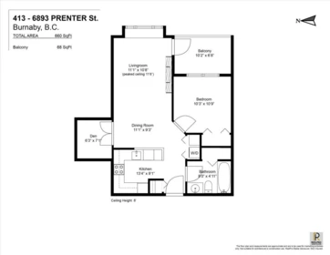 413 6893 Prenter Street, Burnaby, BC