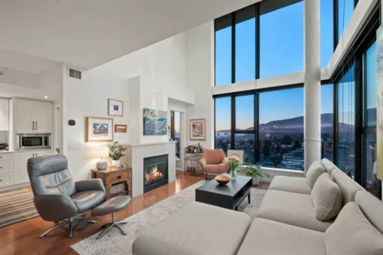 Family Room Photo of PH8 683 W Victoria Park, North Vancouver, BC
