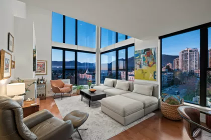 Living Room Photo of PH8 683 W Victoria Park, North Vancouver, BC