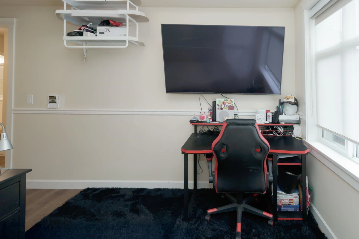 Basement Recreation Room Photo of 104 8538 203a Street, Langley, BC