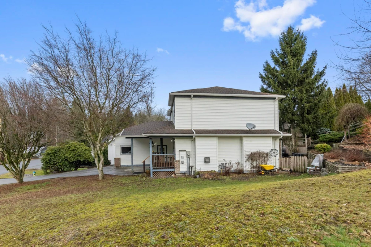 Aerial View of 7800 Deerfield Street, Mission, BC