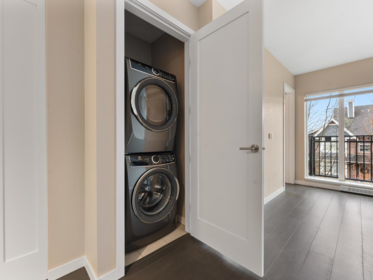 Laundry Room Photo of 208 215 Brookes Street, New Westminster, BC