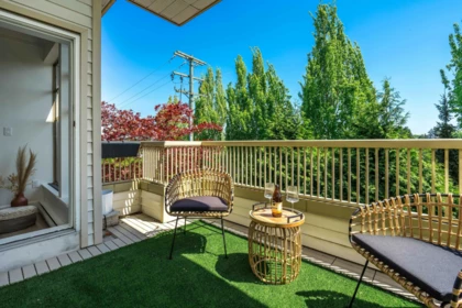 Aerial View of 301 1118 55 Street, Delta, BC