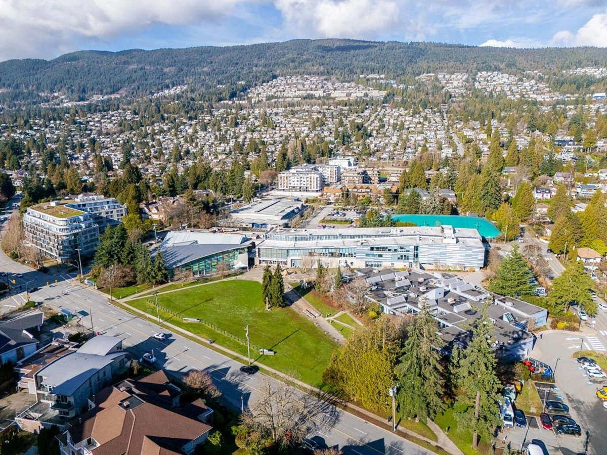 Aerial View of 105 2135 Argyle Avenue, West Vancouver, BC