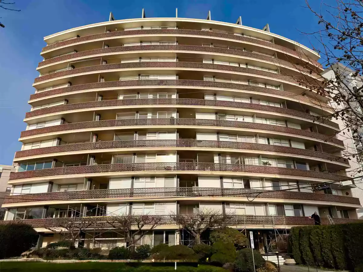 Exterior Rear Photo of 105 2135 Argyle Avenue, West Vancouver, BC