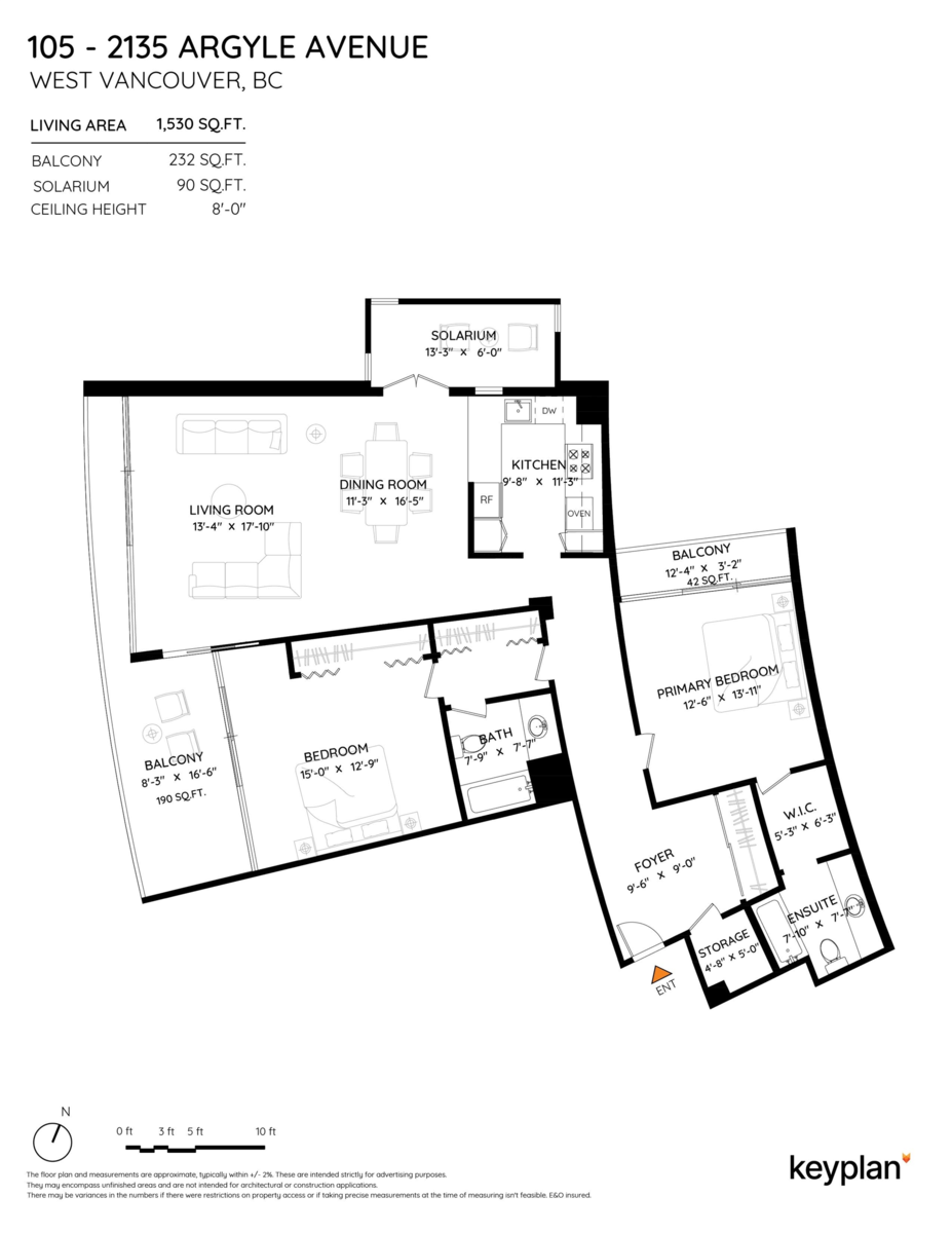 Fitness Center Photo Near 105 2135 Argyle Avenue, West Vancouver, BC