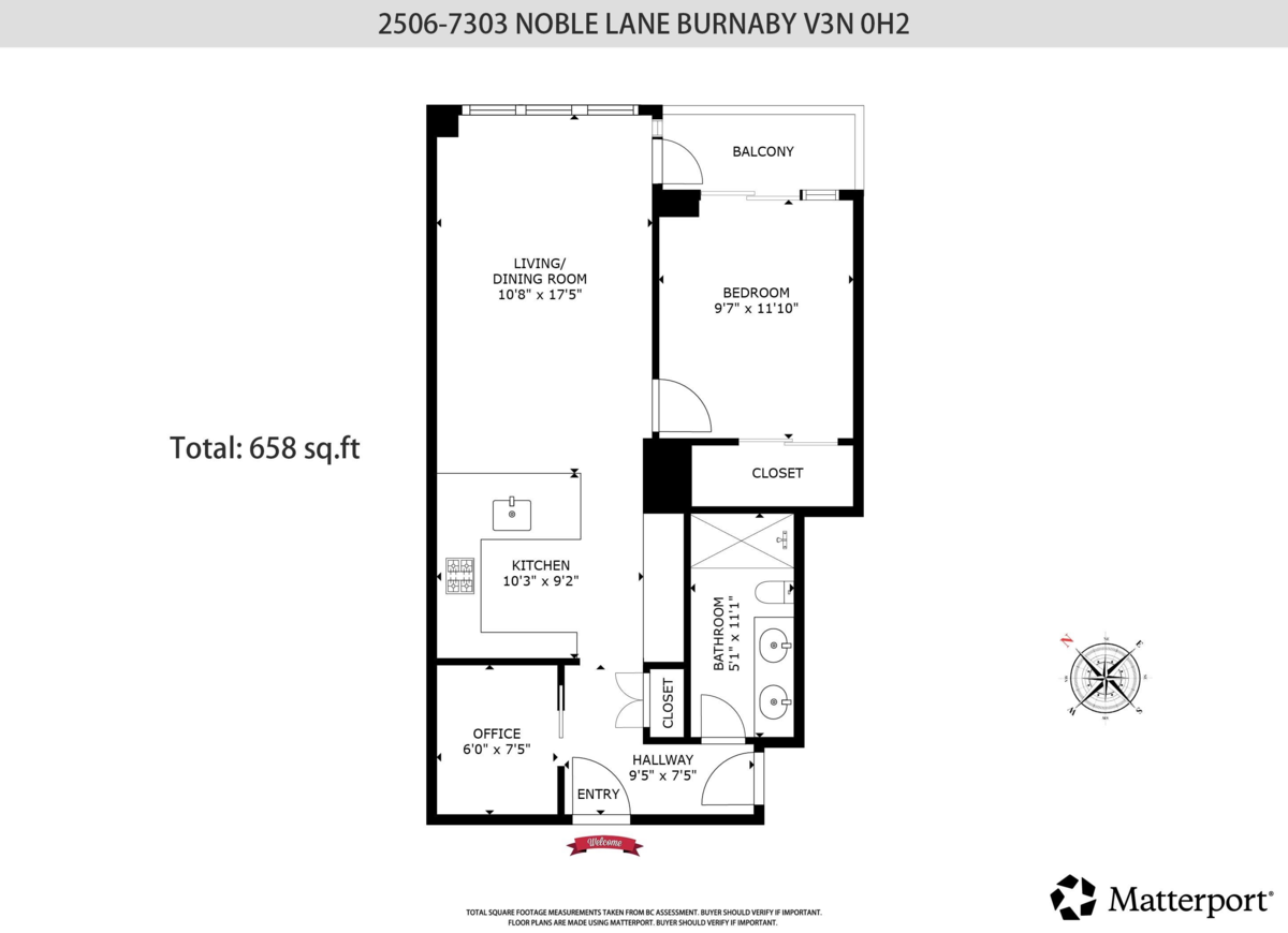 Front Yard Photo of 2506 7303 Noble Lane, Burnaby, BC