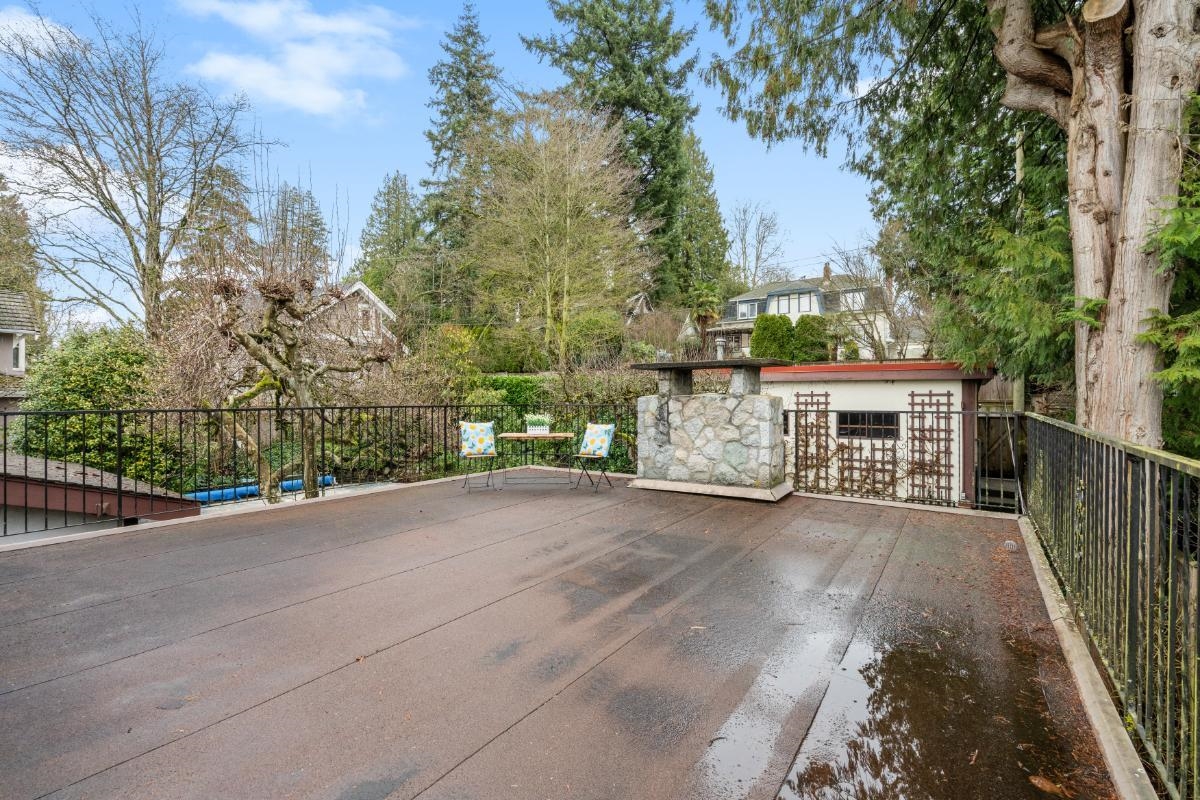 Aerial View of 5584 Maple Street, Vancouver, BC