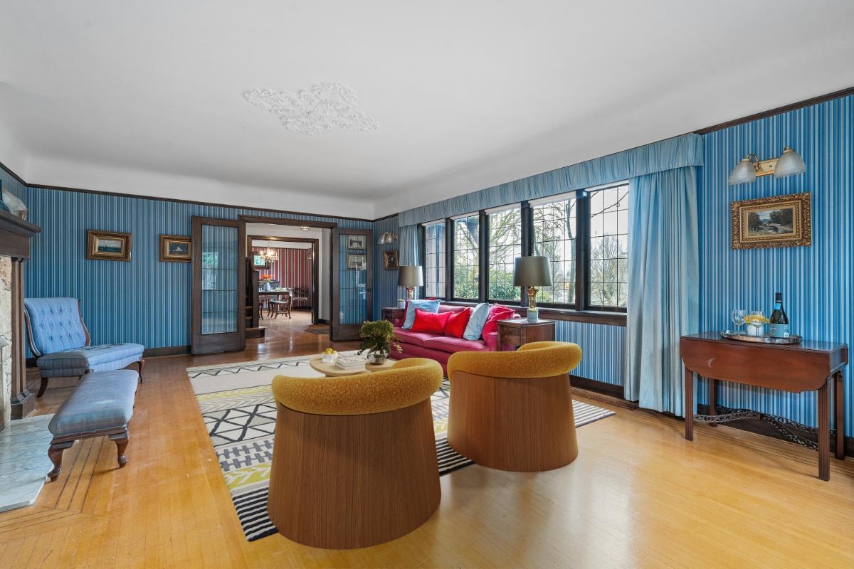 Living Room Photo of 5584 Maple Street, Vancouver, BC