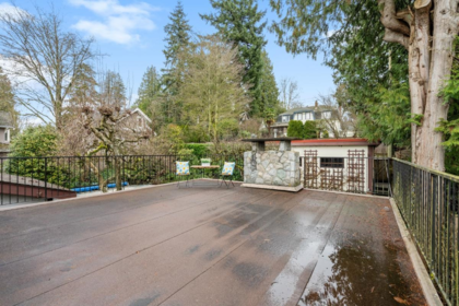Aerial View of 5584 Maple Street, Vancouver, BC