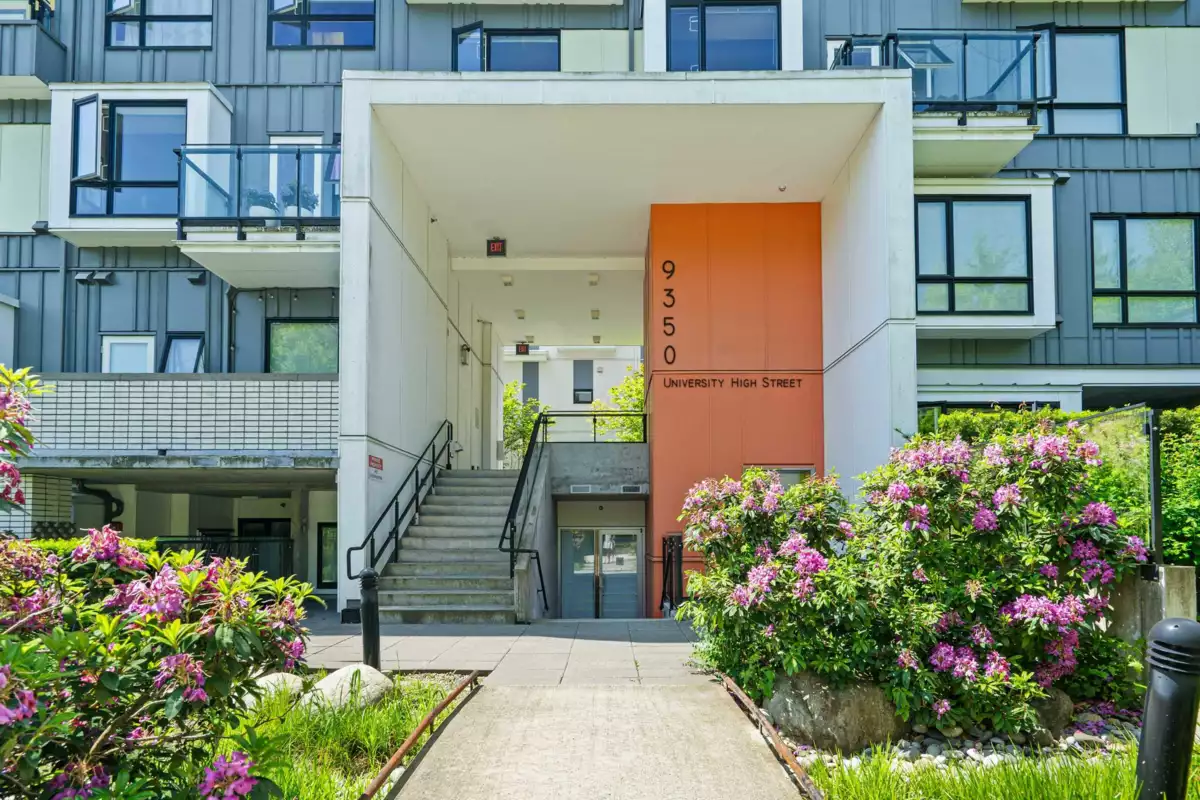 Outdoor Kitchen Photo of 405 9350 University High Street, Burnaby, BC