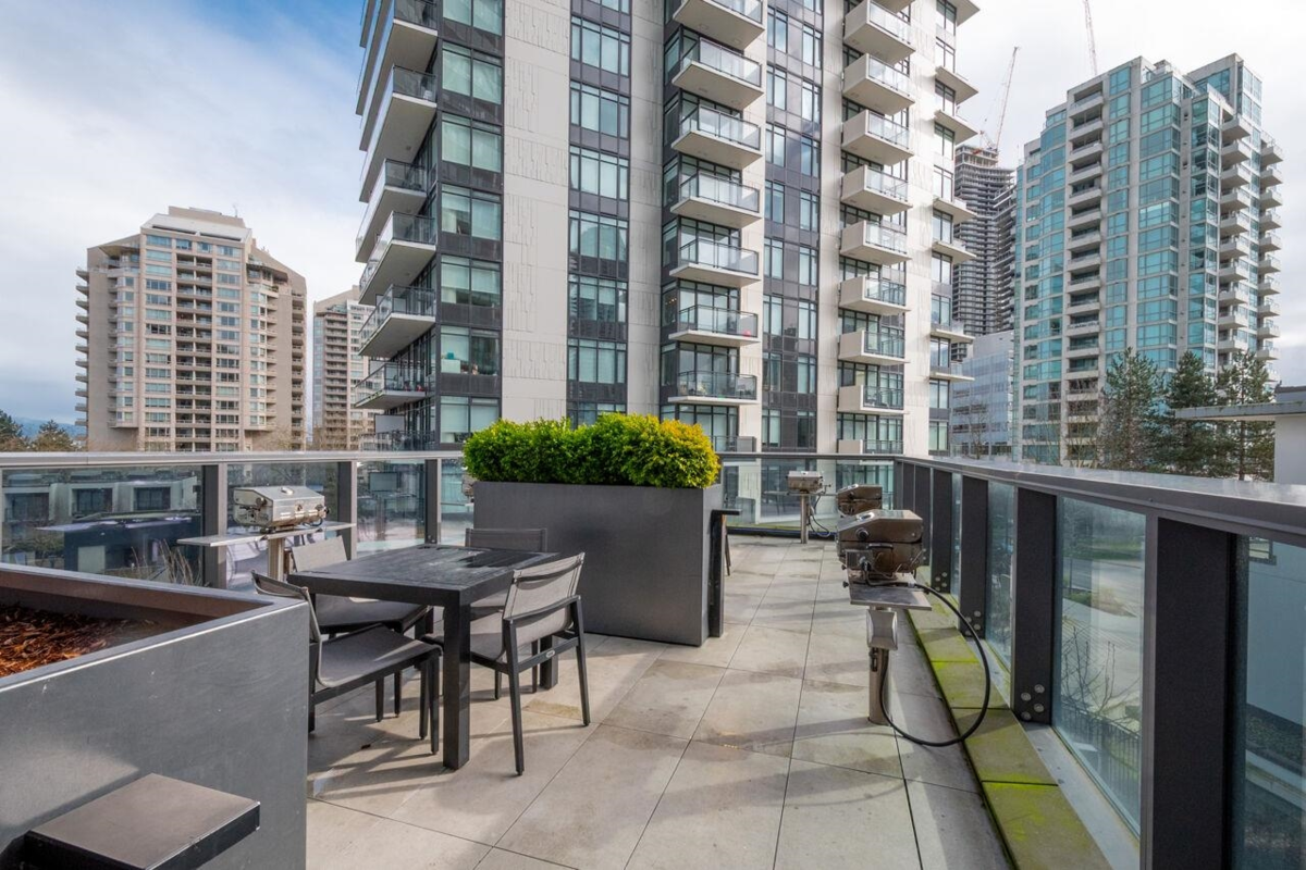 Outdoor Deck Photo of 707 4711 Hazel Street, Burnaby, BC