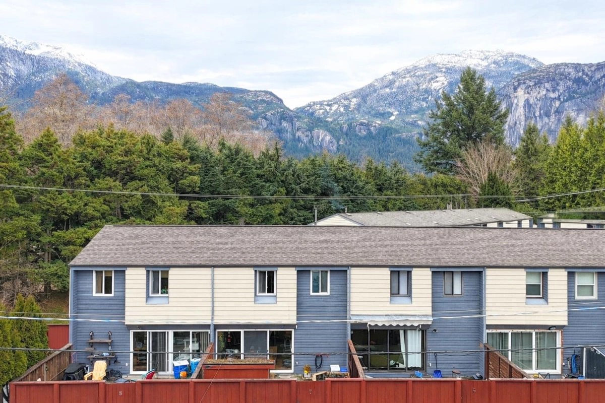 Aerial View of 7 38455 Wilson Crescent, Squamish, BC