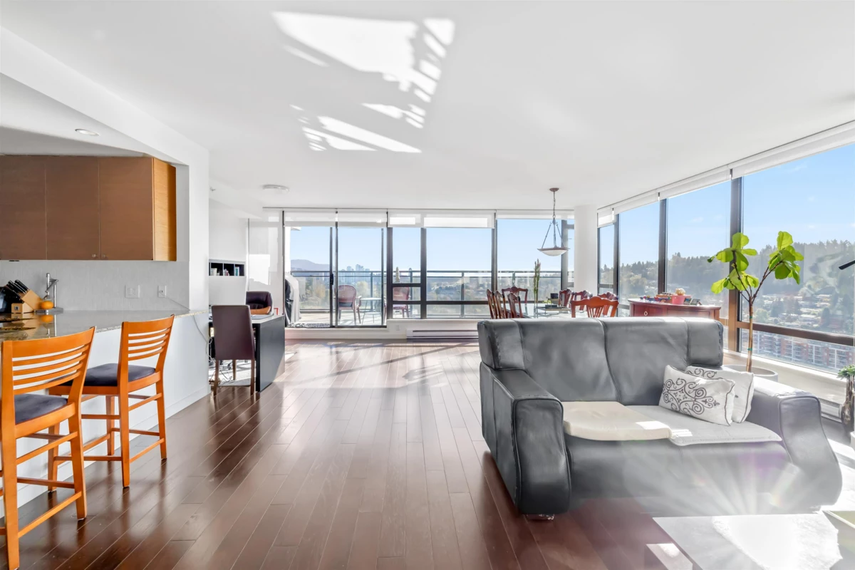 Dining Area Photo of 2602 400 Capilano Road, Port Moody, BC