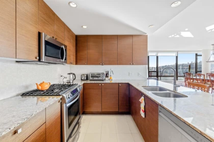 Kitchen Photo of 2602 400 Capilano Road, Port Moody, BC