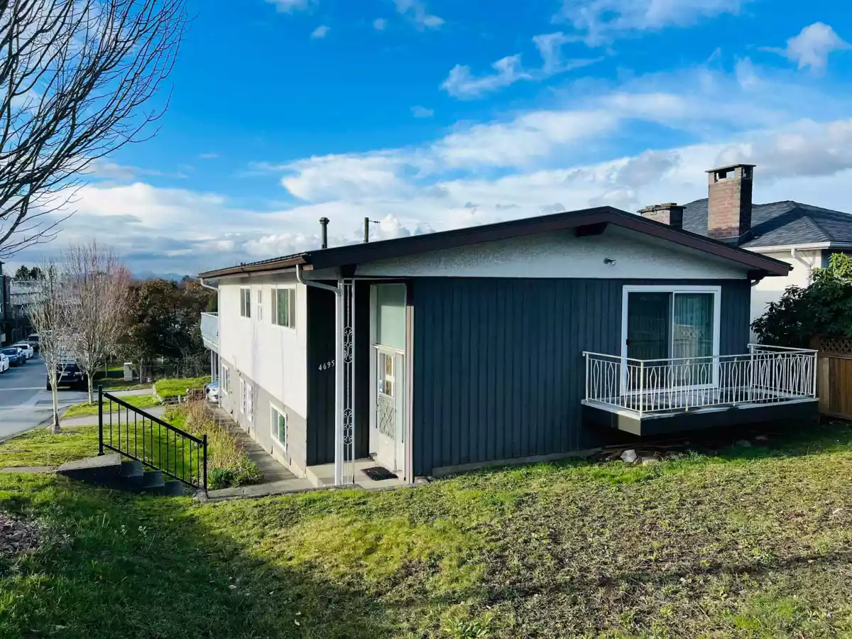 Exterior Rear Photo of 4695 Nanaimo Street, Vancouver, BC