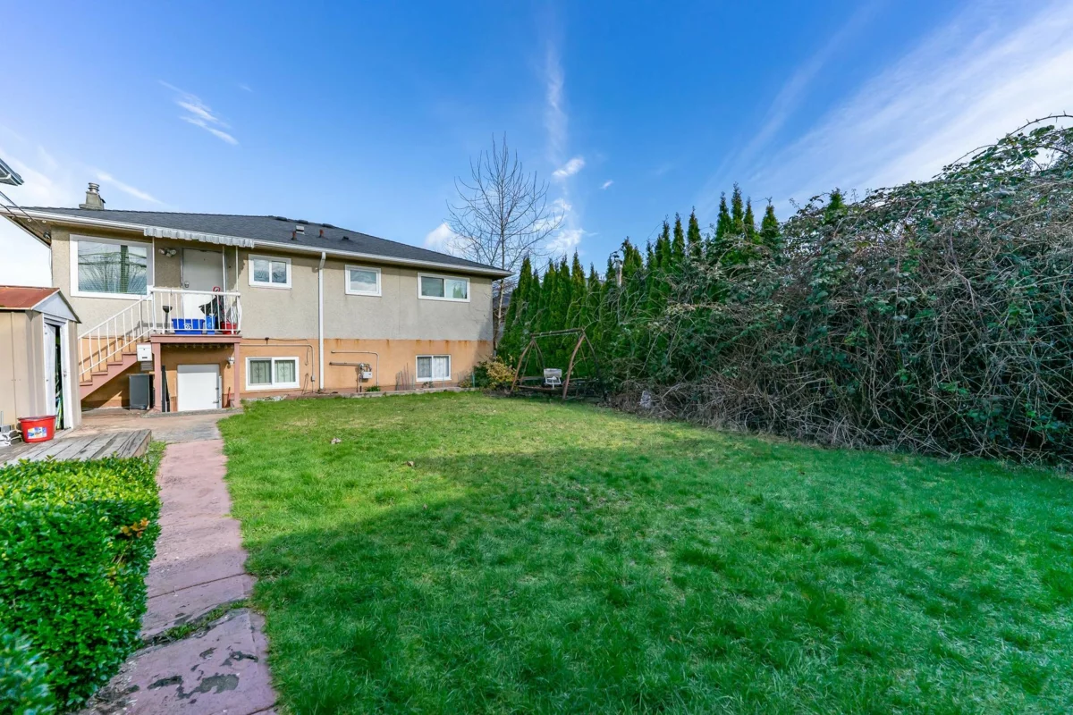 Aerial View of 3654 E 25th Avenue, Vancouver, BC
