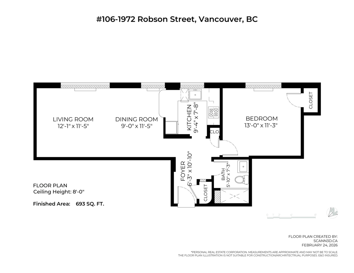Street View Photo of 106 1972 Robson Street, Vancouver, BC