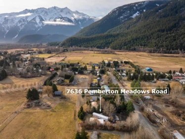 7636 Pemberton Meadows Road, Pemberton, BC, Pemberton — Manufactured Home for sale