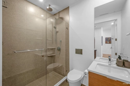 Basement Recreation Room Photo of 203 6697 Nelson Avenue, West Vancouver, BC