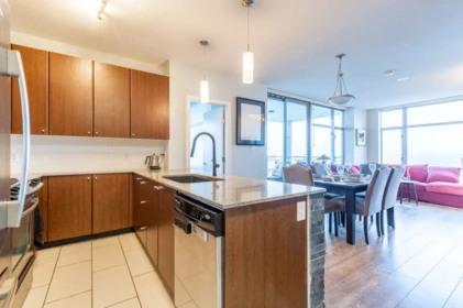 Kitchen Island Photo of 1904 280 Ross Drive, New Westminster, BC