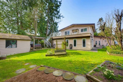 Aerial View of 466 55 Street, Delta, BC