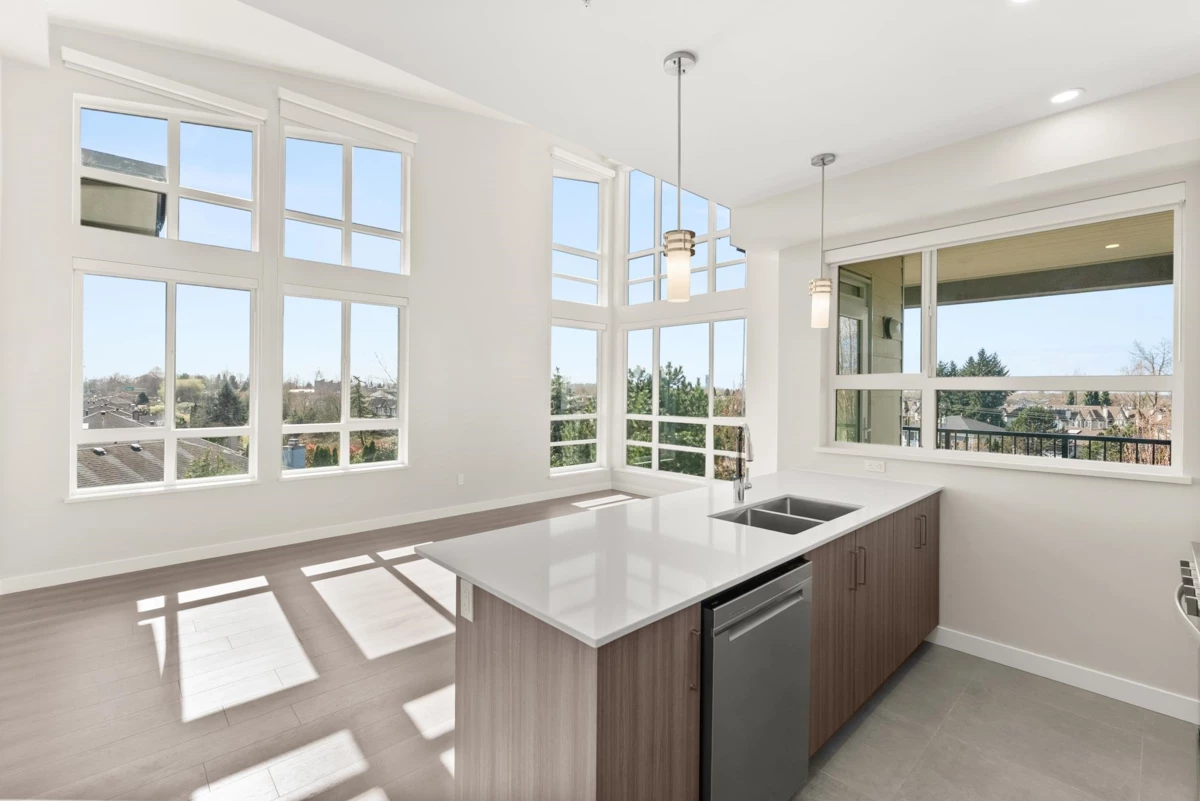 Exterior Rear Photo of 411 23200 Gilley Road, Richmond, BC