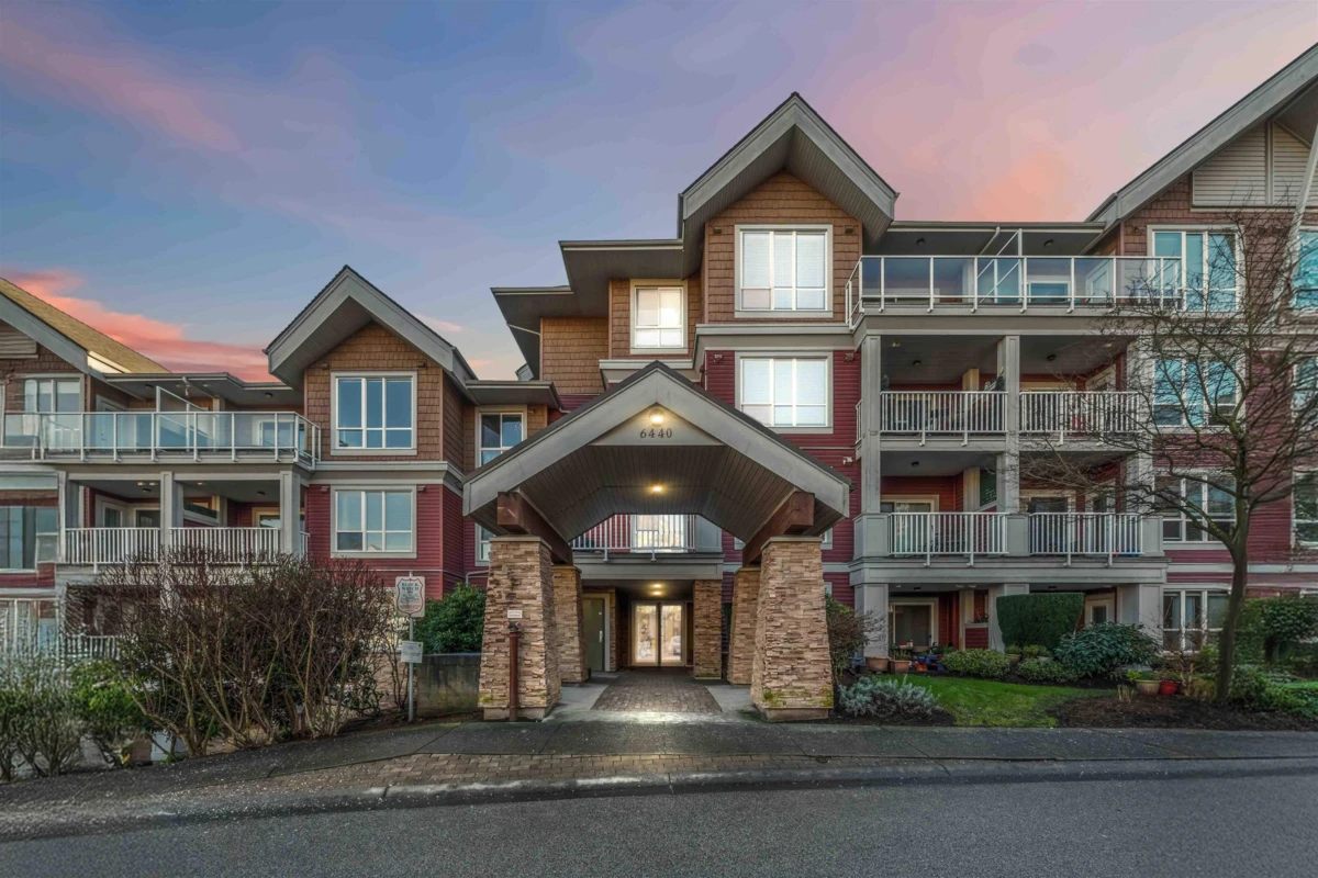 Exterior Rear Photo of 414 6440 194 Street, Surrey, BC