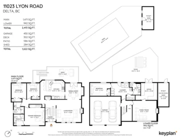 11023 Lyon Road, Delta, BC, Delta — Single Family Residence for sale