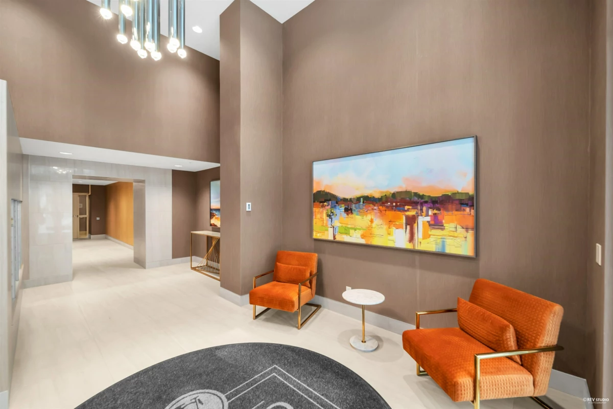 Living Room Photo of 303 8699 Hazelbridge Way, Richmond, BC