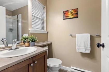 Basement Recreation Room Photo of 1862 Blackberry Lane, Lindell Beach, BC