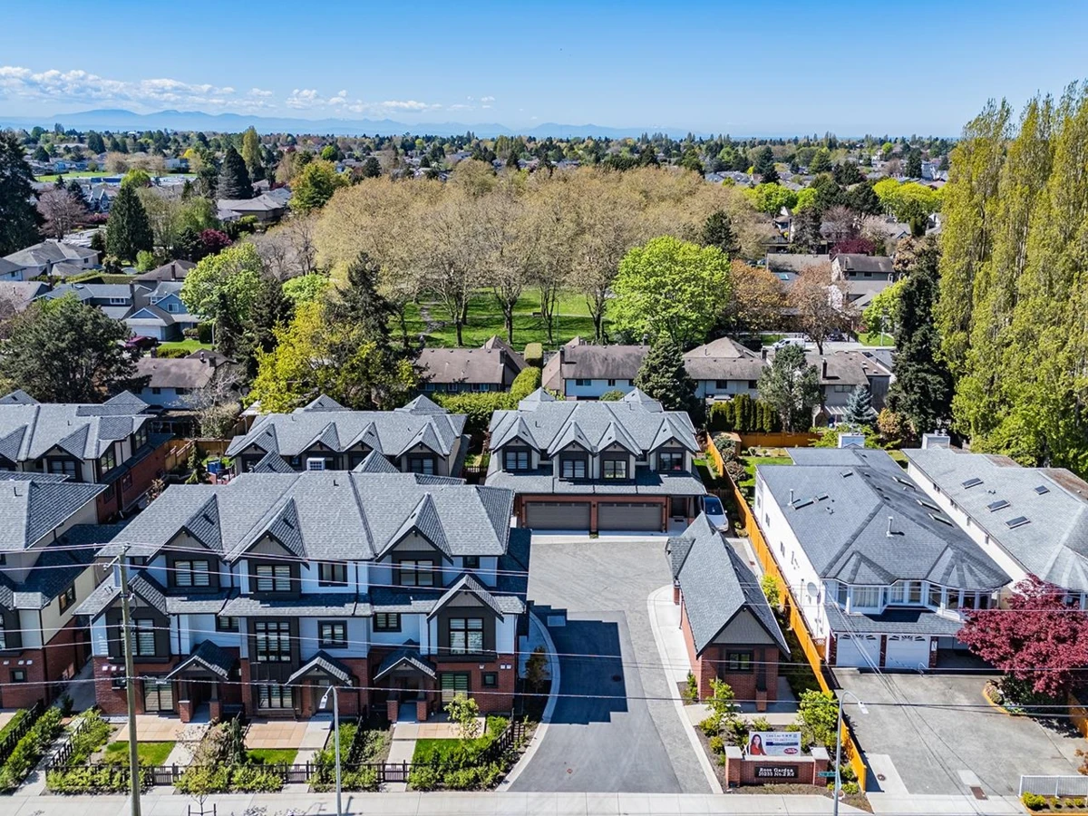 Exterior Rear Photo of 11 10233 No. 2 Road, Richmond, BC
