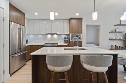Kitchen Island Photo of 214 2188 Madison Avenue, Burnaby, BC