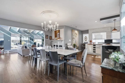 Kitchen Island Photo of 6 1375 W 10th Avenue, Vancouver, BC