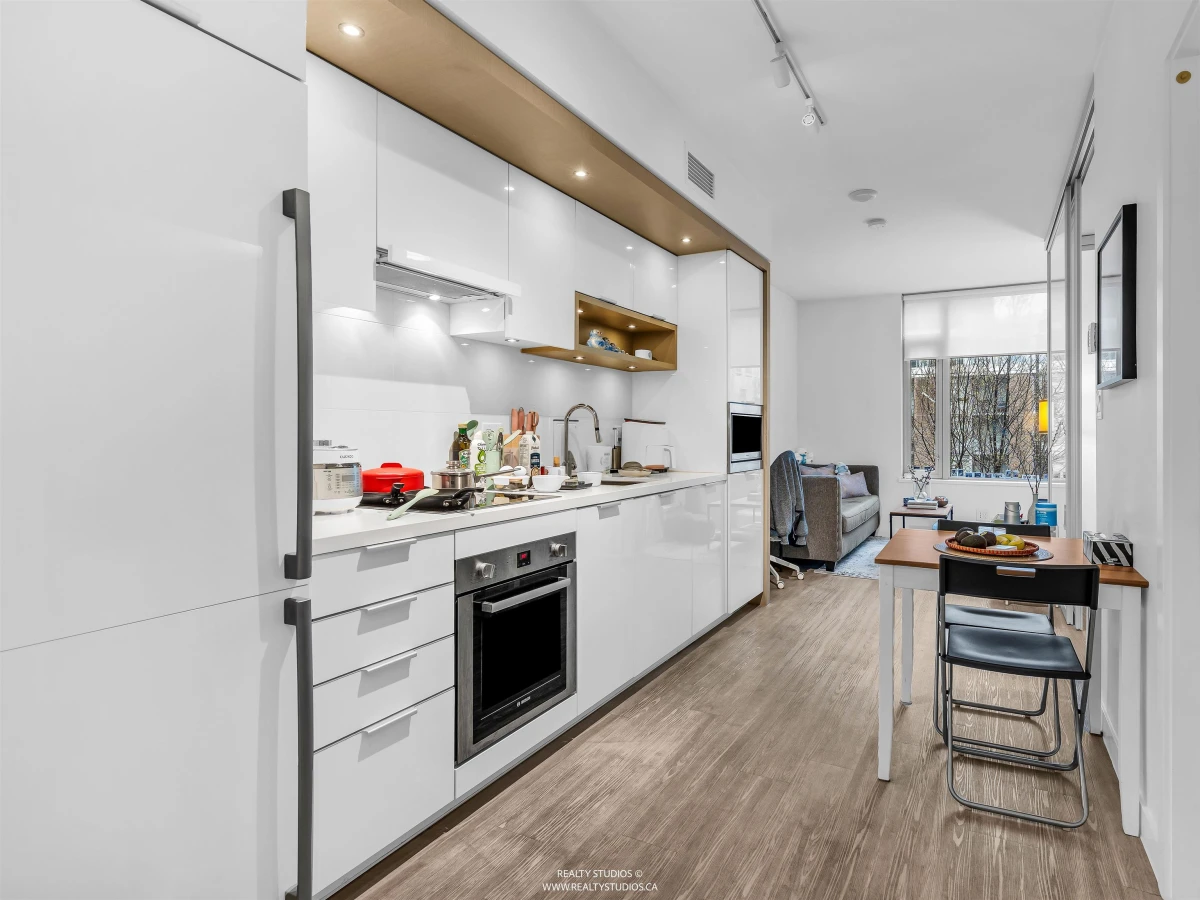 Family Room Photo of 203 1661 Quebec Street, Vancouver, BC