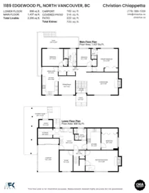 1189 Edgewood Place, North Vancouver, BC, North Vancouver — Single Family Residence for sale
