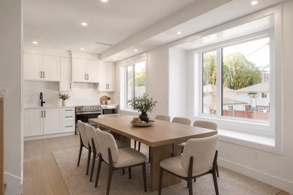 Dining Area Photo of 4830 Duchess Street, Vancouver, BC